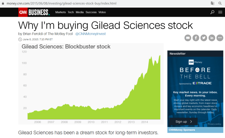 gilead-cnn-dream-stock